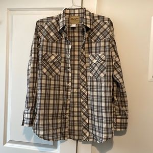 Wrangler western button down